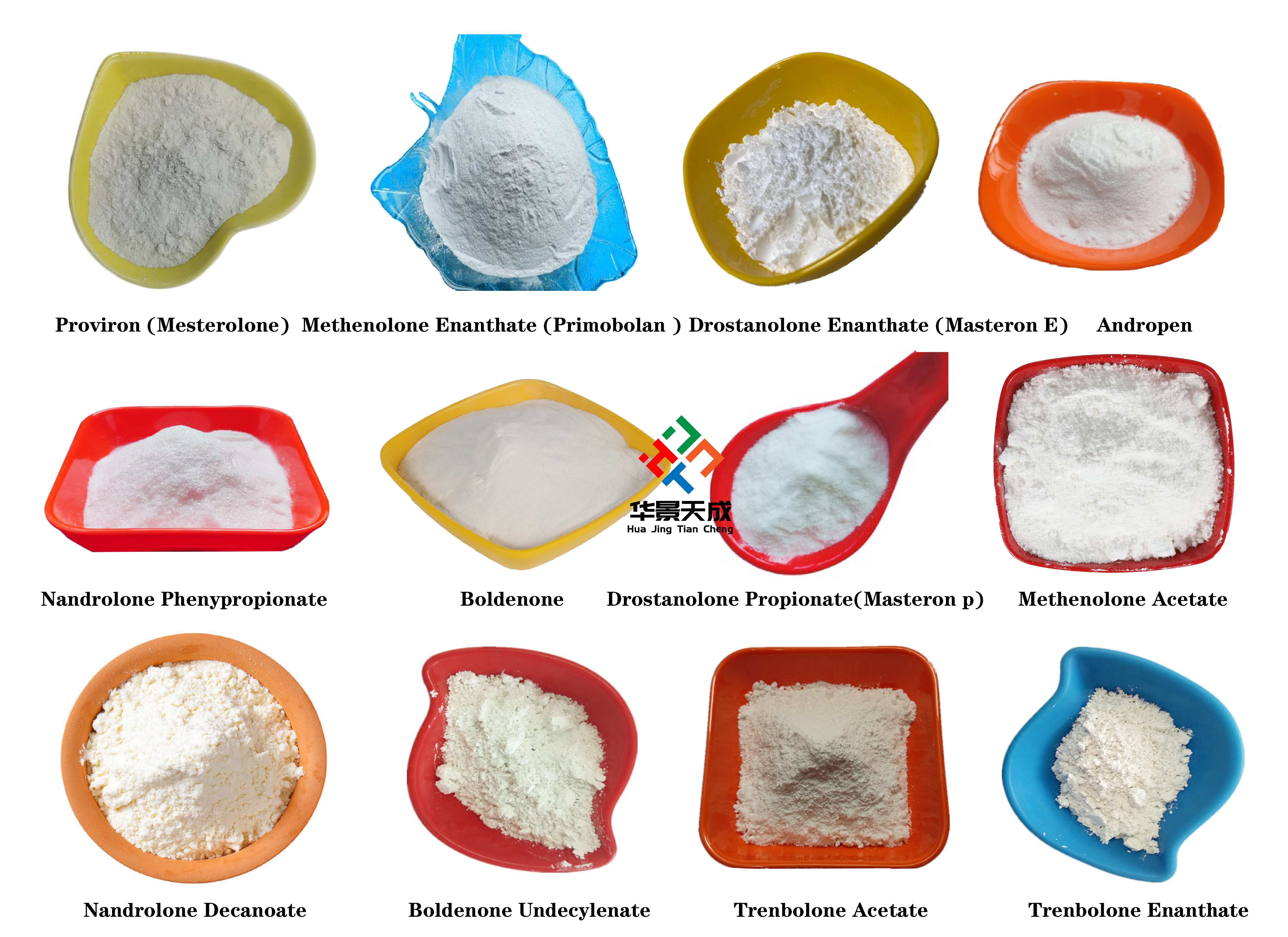 Nandrolone、Trenbolone 、Boldenone、Methenolone合辑